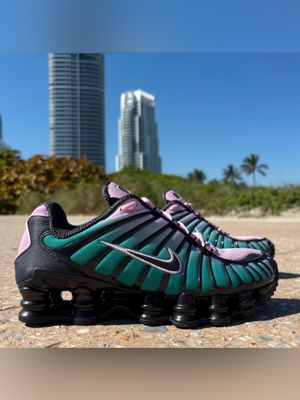 Nike Shox 🔥 TL Fade Watermelon Athletic Sneaker Shoes IH1336-600 Sz 8 9 10 NEW